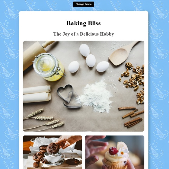 Baking project